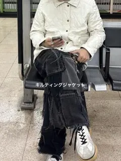 キルティングジャケット　llbean