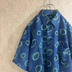 Stussy ドット柄 半袖シャツ Lサイズ - メルカリ
