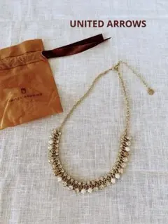 BYTF グラデーションビジュー ショートネックレス