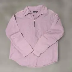 URBAN RESEARCH 長袖シャツ パープル ストライプ 38