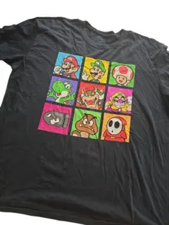 スーパーマリオキャラクターTシャツ 2XL