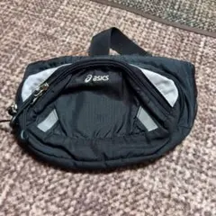 asics Tounjora-x ブラックボディバッグ