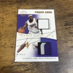 CHRIS WEBBER SACRAMENTO KINGS 49/75 NBA