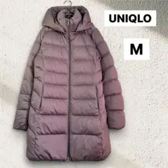 UNIQLO ユニクロ　レディース　M 茶　ブラウン　ダウン　コート　ジャケット