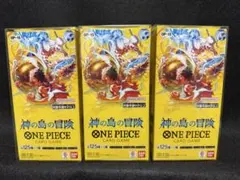 神の島の冒険 テープ付き3BOX boxローダー入り ワンピースカード