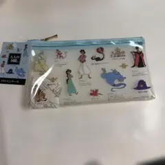 disney アラジン 大人の図鑑 クリアペンケース ディズニー ペンポーチ