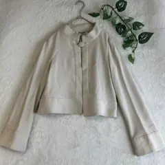 NATURAL BEAUTY BASIC セレモニージャケット ベージュ M