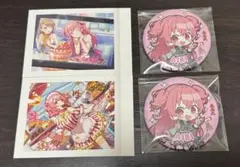 プロセカ 桃井愛莉 ぱしゃこれ+缶バッジ4点セット