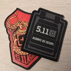 5.11 TACTICAL ファイブイレブン ベルクロ マジックテープ サバゲー