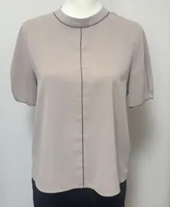 ナチュラルビューティーベーシック　バイカラー　ブラウス