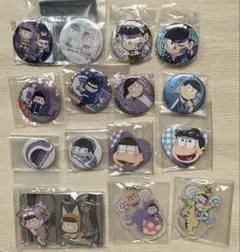 おそ松さん 一松 缶バッジ アクリルキーホルダー アクキー まとめ売り