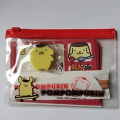 サンリオ　ポムポムプリン　お弁当風メモ帳セット　レトロ