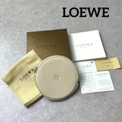 LOEWE ロエベ アナグラム レザー コインケース 丸型 小銭入れ 箱付き