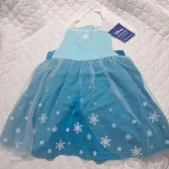 ベルメゾン ディズニープリンセス エプロンドレス エルサ アナと雪の女王