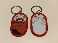 ディズニー タグキーホルダー ベイマックス 刺繍デザイン