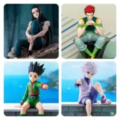 イルミ × ヒソカ × ゴン × キルア フィギュア ハンターハンター