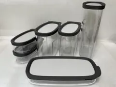 アムウェイ　タッパー　ストレージウェア　ラバーメイド7点 アムウェイ ストレージウェア 保存容器 ラバーメイド7点セット＋付属品
