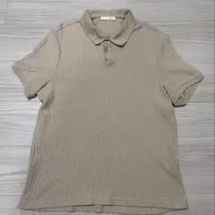 ZARA ポロシャツ キャメル色 Sサイズ