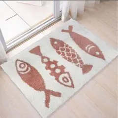 玄関マット Pracfalt おしゃれ ドアマット 洗える 風水 北欧 幸運