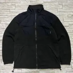 Columbia フリース デナリジャケット ブラック ポケット アウトドア