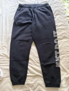 Nike ブラック ジョガーパンツ JUST DO IT