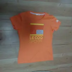 LE COQ SPORTIF オレンジ Tシャツ Mサイズ