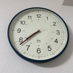 BRUNO 掛時計 イージータイムクロック ブルー