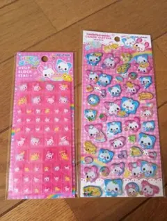 新品正規品☆ハッピーマーチ キャンディグリッターステッカータイルシール