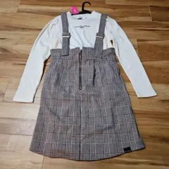 値下げ新品タグ付きPink latteセットアップ165㎝