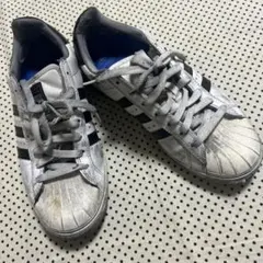 【専用】adidas スニーカー 白黒 24.5㎝