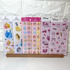 ディズニープリンセス マリーちゃん シール 6枚セット エポキシラメ セリア