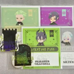 ツイステ ディアソムニア 曲イメージ バックステージパス風 ステッカー