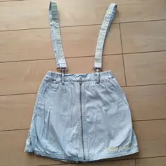 値下げ　ジェニィラブ　スカートパンツ　150サイズ （サスペンダー付）