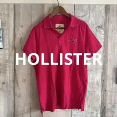 HOLLISTER ピンク 半袖ポロシャツのサムネイル
