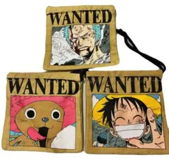 ⭐︎ ONE PIECE★巾着　ルフィー　ゾロ　チョッパー　3枚セット