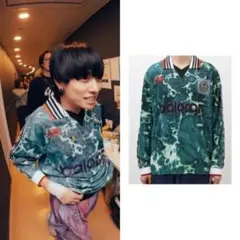 値下げ中BAL/UMBRO LS SOCCER JERSEYサウシー石原慎也着用