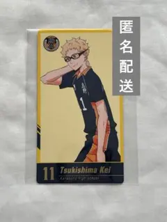 ハイキュー ゴミ捨て場の決戦展 トレーディングチケット風カード 月島蛍