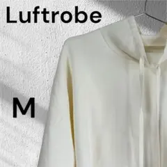 美品✨Luftrobe ホワイト　パーカー M レディース　メンズ　スウェット