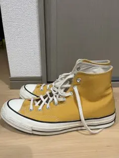 チャックテイラー　ＣＴ７０　２８ 三ツ星 チャックテイラーCT70 SIDE ZIP BLACK LEATHER HI CUT