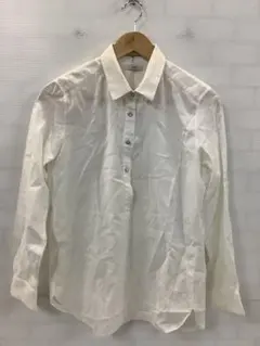 2.13◎A992P◎23区◎長袖シャツ◎ホワイト◎ビジューボタン