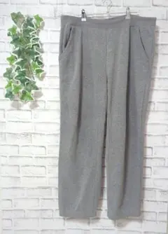 【WUS-TEC】メンズ　スウェットパンツ　裏起毛　4L　大きめサイズ　グレー