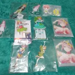 五等分の花嫁 中野四葉 まとめ売り アクリルスタンド 6点セット - メルカリ