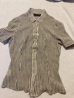 EMPORIO ARMANI ストライプ 半袖シャツのサムネイル