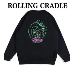 ローリングクレイドル OBAKE-CREWNECK スウェット トレーナー