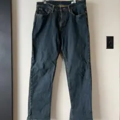 エドウィン デニムパンツ 33 ブルー インディゴ ジーンズ ストレート