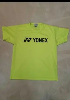 美品！！YONEX バドミントン ウェア 蛍光イエロー シャツ M