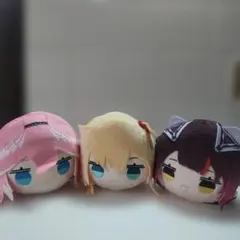 ホロライブプロダクション 寝そべりミニマスコット 全3種セット タグ