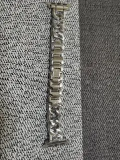 【新品未使用】Apple Watch用シルバーバンド
