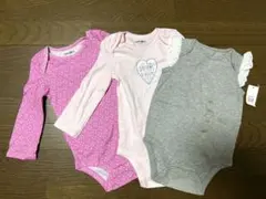 ロンパース 女の子80㎝　3点セット