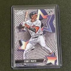 Coby Mayo Topps Chrome RC starfractor SP